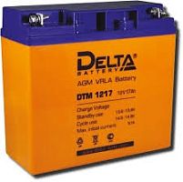 Аккумулятор DTM 12В/17 А/ч (АКБ DTM 1217)