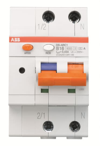 ABB Выключатель автоматический дифференциального тока, с защитой от дуги DS-ARC1 C6 A30 (2CSA255103R1064) фото 2