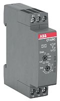 ABB Реле времени CT-ERC.12 компактное  (задержка при включ.) 24-48B DC, 24-240B AC  (7 диапазонов времени (1SVR508100R0000)