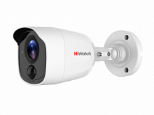 Hi-Watch Видеокамера HD-TVI 2Мп уличная цилиндрическая с EXIR-подсветкой до 20м (DS-T210(B) (3.6 mm))