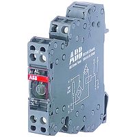 ABB Реле RB122G, 2 переключающих контакта, 1мА-8А, катушка 230VAC/DC, винтовые зажимы (1SNA645013R2600)