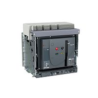 SCHNEIDER ELECTRIC Выключатель автоматический EasyPact MVS 1600A 3P 65кА электронный расцепитель ET6G выдвижной с электрическим приводом (MVS16H3NW6L)
