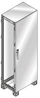 ABB Шкаф ISX непрозрачная дверь 1800x800x500 нержавеющая сталь (ES1885X)