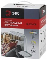 ЭРА NLED-458-6W-W настольный светильник белый  (Б0028457)