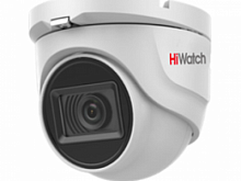 Hi-Watch Видеокамера купольная HD-TVI видеокамера с EXIR-подсветкой до 30 м и микрофоном (DS-T203A (2.8 mm))
