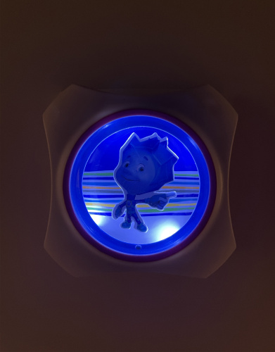ЭРА Светодиодный LED ночник NN-612-LS-BU синий ФИКСИКИ  (Б0016535) фото 4