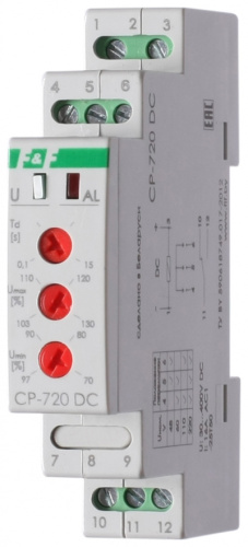 ЕВРОАВТОМАТИКА Реле контроля напряжения CP-720DC (EA04.009.012)