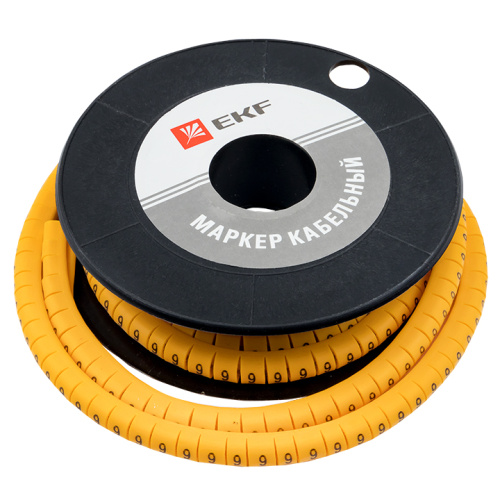 EKF Маркировочное кольцо 0-1.5мм  (9) КМ  (1000шт) (plc-KM-1.5-9) фото 2