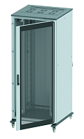 DKC Шкаф напольный 47U 800х800мм передняя дверь стекло/задняя глухая дверь крыша укомплектована вводом (R5IT4788GS)