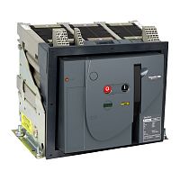SCHNEIDER ELECTRIC Выключатель автоматический трехполюсный EasyPact MVS 1250A 3P 50кА стационарный электрический привод (MVS12N3NF0D)