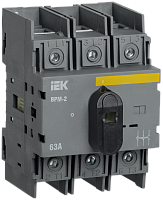 IEK Выключатель-разъединитель модульный ВРМ-2 3P 63А (MVR20-3-063)